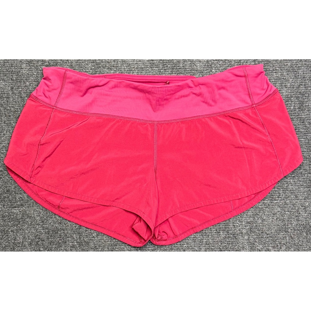 Lululemon Speed Up Low-Rise Lined Short 2.5 Pink Size 8 Running Athlesuire Gym
